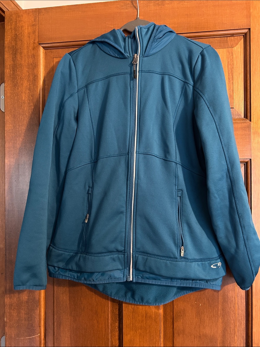 Champion Teal Hooded Zip Jacket